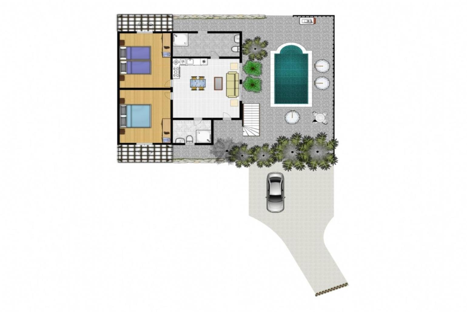 Villa Aris Gimari ภายนอก รูปภาพ